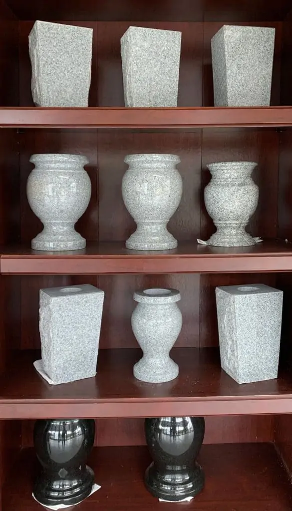 Vase Types for Headstones