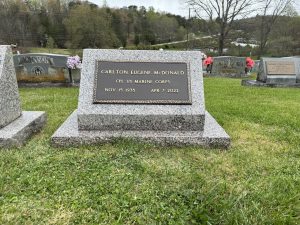 Single Headstone | Pink Pearl Granite