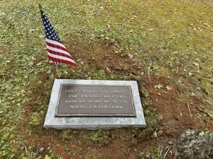 Flat Marker | Ground Level | Georgia Grey Granite